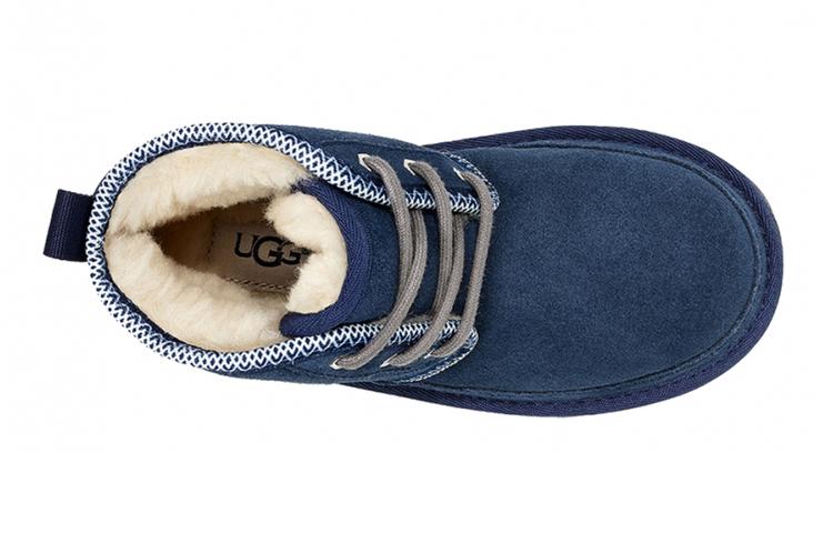 UGG Снежные ботинки Neumel 2 Tasman из замши, до щиколотки, морской синий, для подростков 1094529K-NTSM