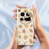 For Xiaomi 15 Ultra Case Leaves Pattern Printing Straight Edge TPU Phone Back Cover