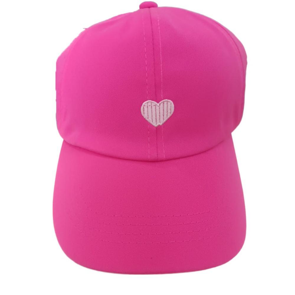 Хлопковый конский хвост полупустой цилиндр академический стиль солнцезащитный козырек шляпа любовь сердечко бейсболка для улицы