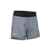 Launch Running Slim Fit Mid Rise Sports Shorts Women Shorts Heather-Dark-Gray 1342841-001