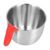 Anti-splash Serving Bowl Rustless Steel Food Mix Tub Dishwasher Mixing Bowl  Cake Stirring Making