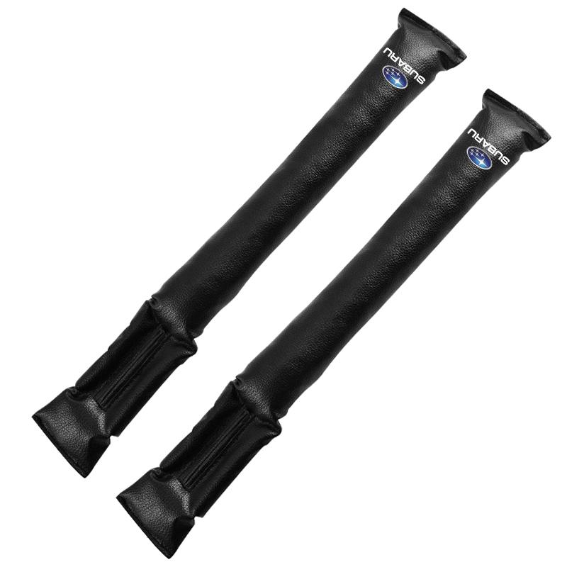 2PCS Car Seat Gap Filler Side Seam Plug Strip Leak-proof Filling Strip For Subaru Impreza Legacy WRX STI BRZ XV WRC Forester Crosstrek