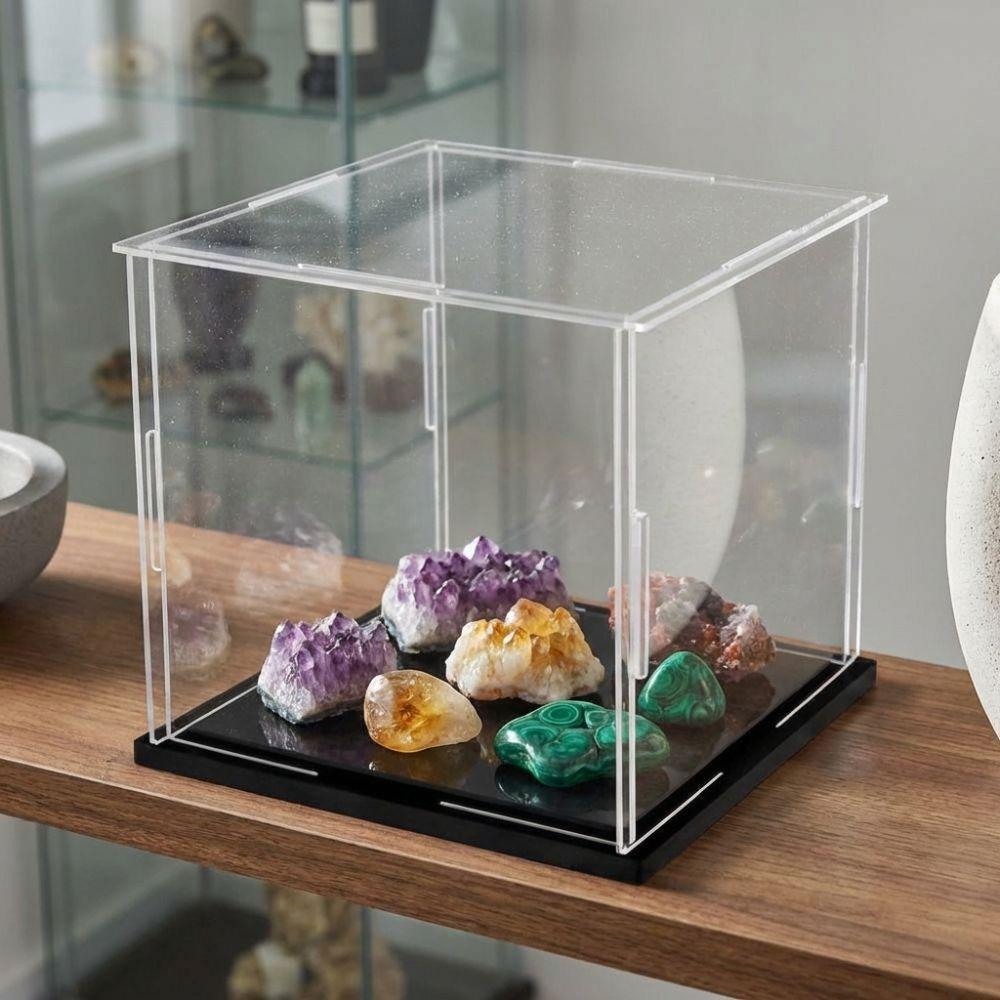 High Clarity Clear Display Case Anti-Scratch Action Figures Box for Action Figures