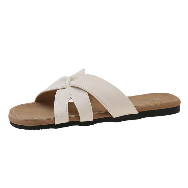 Популярные летние шлепанцы в сказочном стиле для женщин 2025 года, новые, с юбкой, для пляжа, плоская подошва, однополосные шлепанцы