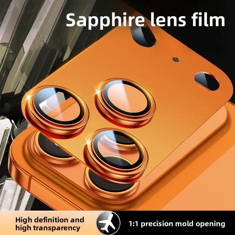 Metal Camera Protector Glass for IPhone 17 Pro Series Anti-Scratch Alloy Black Lens Ring Cover for IPhone 17 Pro Max /17 Pro