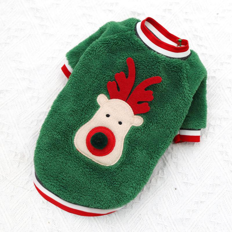 2025 Hoodies Dog Clothes Pet Cat Christmas Winter Sweatshirt Chihuahua Dog Coat Clothing Winter Pet Puppy Clothes Vest Jacket