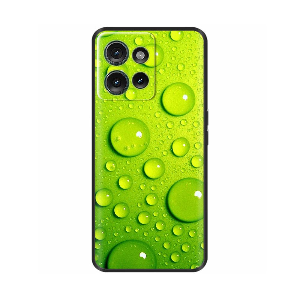 Черный чехол для Motorola MOTO Edge 50 5g Задняя крышка Чехол для телефона Для MOTO Edge 50 Edge50 Мягкий силиконовый бампер Ударопрочный Para Coque