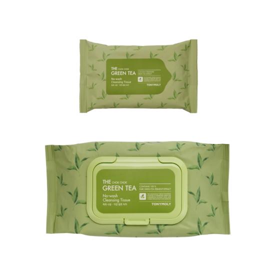 Tonymoly The Chok Chok Мягкое очищающее масло с зеленым чаем 200 мл / Очищающие салфетки 20 шт. / Очищающие салфетки 100 шт. (11 вариантов)