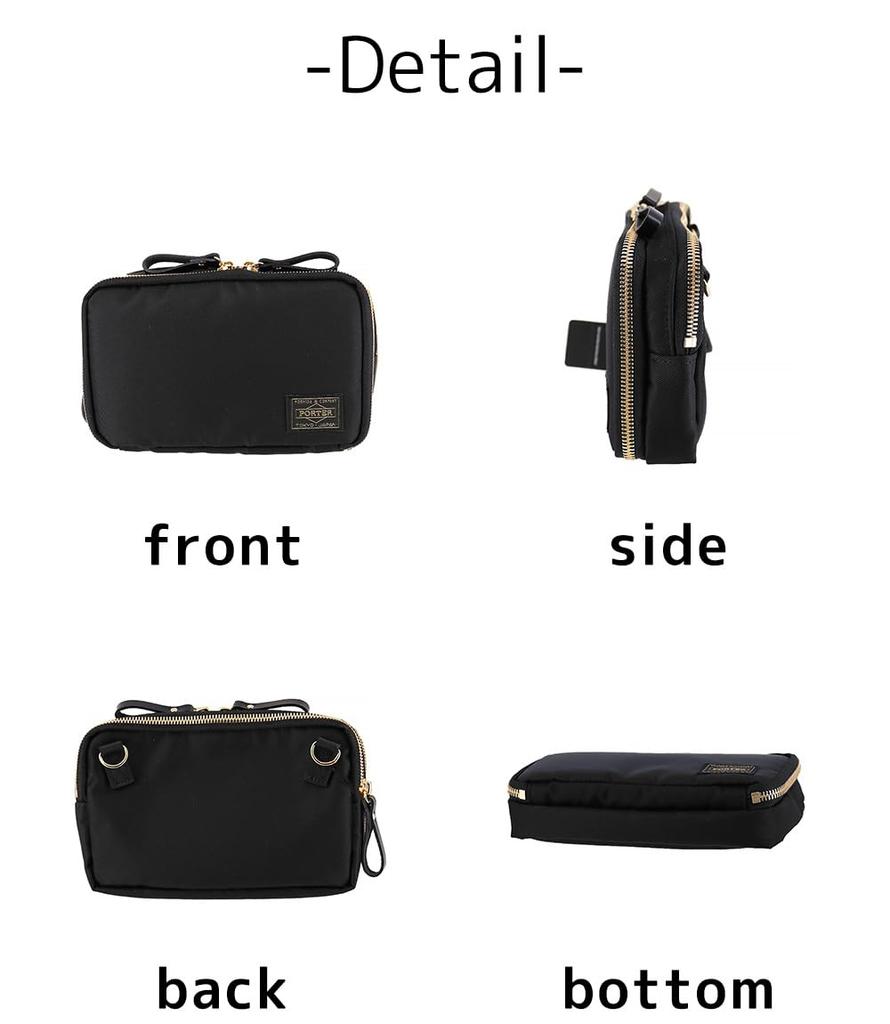 Porter Кошелек Shea Наплечная сумка 871-15185 Yoshida Bag Кошелек Наплечная сумка Кошелек Наплечная сумка 3. оливковый