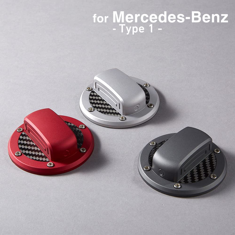 Deff Dief Benz01 Алюминиевые куски Крышка горловины бензобака Красный