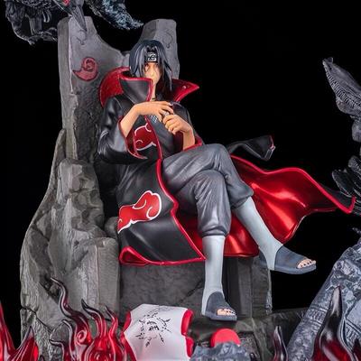 Наруто Аниме 35см Трон Учиха Итачи Экшн Аниме Фигурки Коллекция Коллекционная Модель Непоседа Детский Рождественский Подарок Игрушки