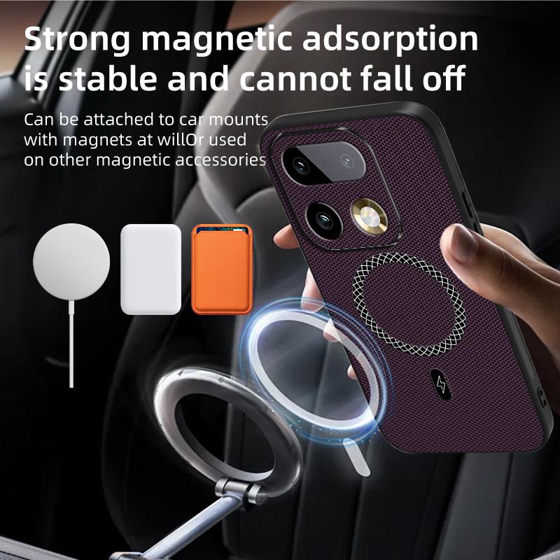 Biruiqu Realme 16 Pro Plus Новый Ультратонкий Магнитный Кожаный Ударопоглощающий Защитный Чехол для Телефона