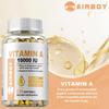 Vitamin A softgels support immune system function, skin health, and vision and eye health. 120 capsules per pack.