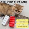 Когтеточка для кошек, 3D-печатный инструмент для резки картонных полосок, ручной резак в форме кошки для изготовления доски для кошачьих когтей