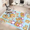 Lankybox Foxy and Rocky3 Printed Absorbent Washable Carpet, Non-Slip Bathroom Mats, Kitchen Rugs, Yoga Mat,Living Room Entrance, Camping Picnic Rugs
