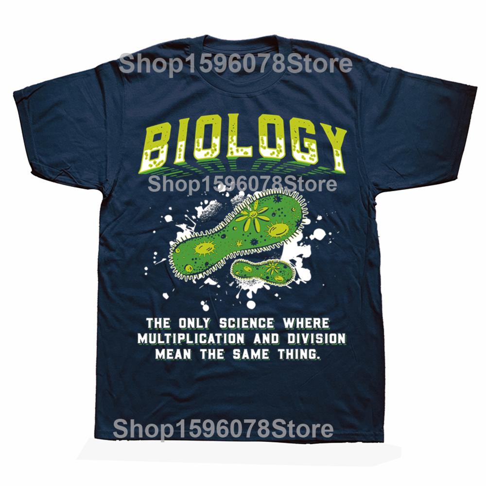 Cell biology science microbiology funny Graphic 100 Cotton Tshirt Unisex Fashion Casual Tshirt Loose Oversized Streetwear T Shirt