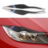 2PCS/Set Carbon Fiber Car Headlight Eyebrows Decoration Stickers For BMW E90 3 Series 2005-08 Auto Styling Exterior Accessories