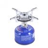 Вогнуто-выпуклая портативная уличная походная газовая плита для барбекю, дисковая горелка AT6313