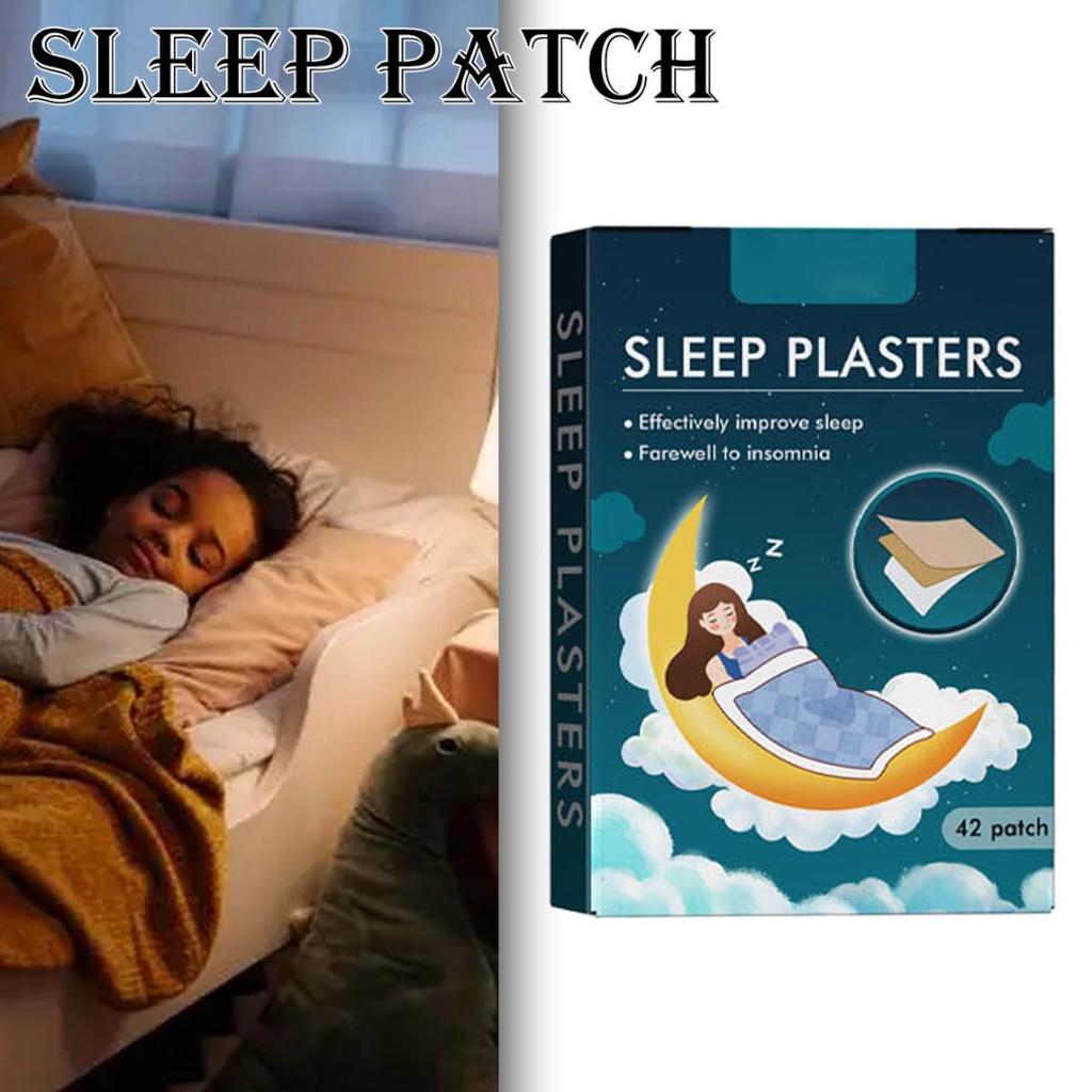 42 шт. пластыри для сна для мужчин и женщин, полностью натуральные пластыри для глубокого сна, улучшающие сон, бессонницу, кондиционирующий пластырь