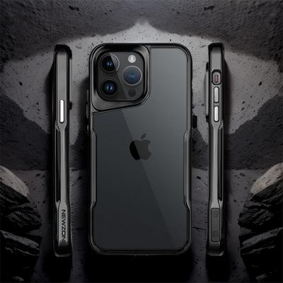 Роскошный акриловый HD прозрачный чехол для телефона с покрытием для iPhone 15 14 13 12 11 Pro Max с гальваническим покрытием и мягкой рамкой из ТПУ, противоударный чехол