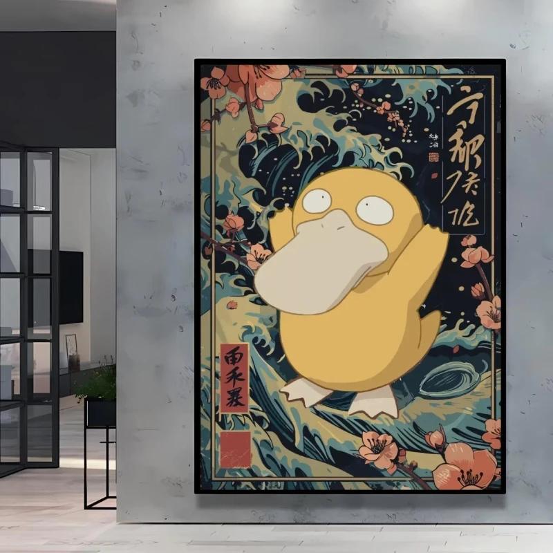 Pokemon Anime Poster HD Canvas Print Home Decor Painting Kids Wall Decoration Living Room Poster Canvas Wall Art