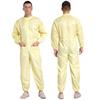 Stand Collar Front Zip Jumpsuit M-5XL - Mens Adults Anti-static Dustproof Full-body Coveralls for Workshop Worker
