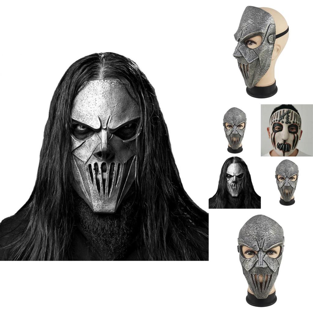 Маска группы Slipknot Латексный Хэллоуинский реквизит Для косплея и костюмированных мероприятий
