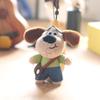 Doggy Cute Plush Keyring Stuffed Toy Pp Cotton Bag Gift For Girls Kids Decor
