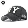Washed Color Matching NY Cotton Baseball Cap Cartoon Embroidery Large Embroidery Splicing Old Cap