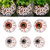 6Pcs Halloween Eyeball Ornaments Resin Realistic Eyeballs Spooky Eyeball Decorations for Potted