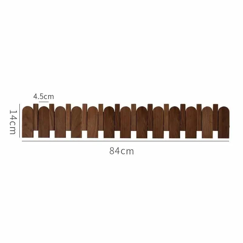 Piano Keys Wooden Wall Coat Rack Clothes Hanger Organizers Hook Portable Clothes Storage Dress Hanger Entrance Hall Furniture