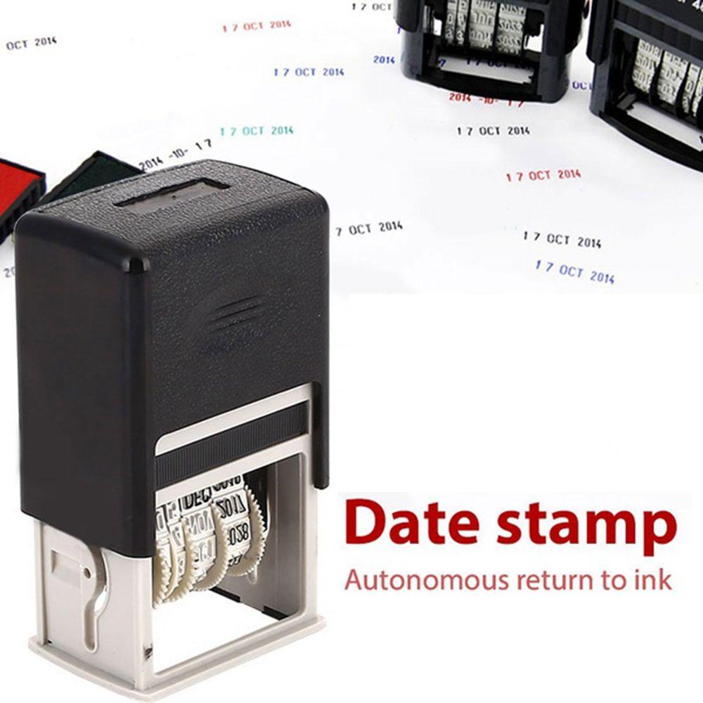 Scrapbooking Supplies Stamping Emboss Roller Metal Mud Set Office Supplies Date Stamps Date Seal