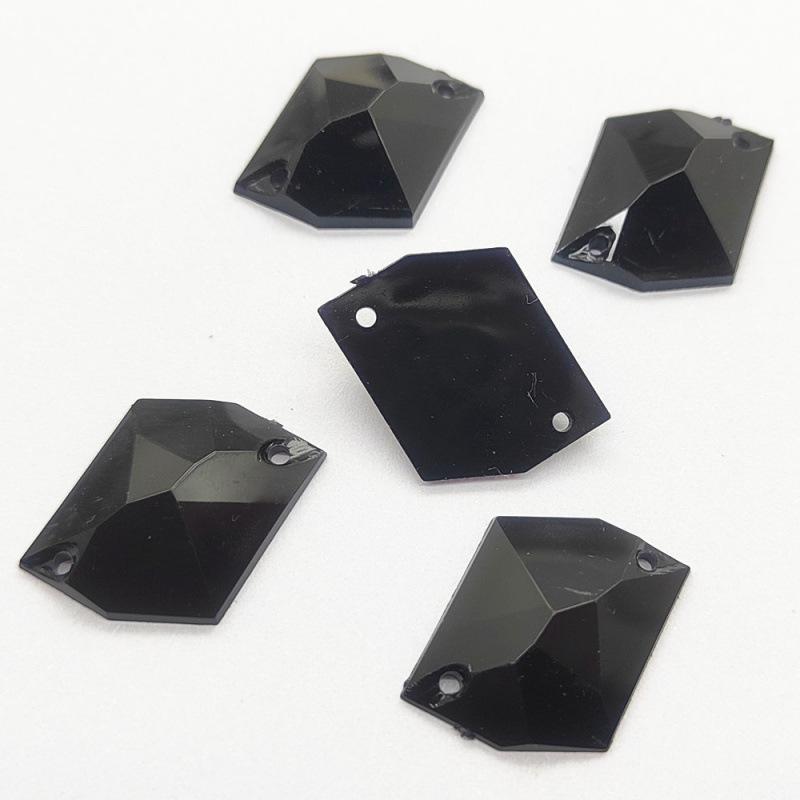 Hand-Sewn Rhinestone Dancewear Stickers, Irregular/Round Water Drop Shapes, Mixed Styles for Black Pool Competitions