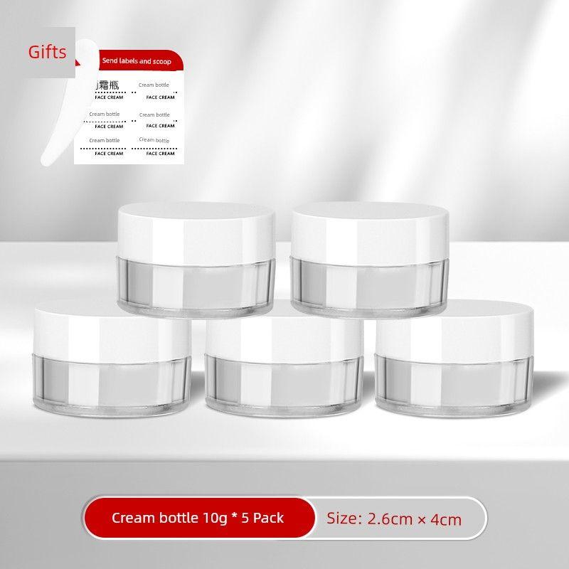 Drop-Resistant Facial Cream Travel Bottle High-End Cosmetics Sample Empty Bottle Travel Sub-Bottle Cream Tall Bottle Portable Eye Cream Box