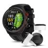 Гольф-часы Garmin Approach S70 47 мм CT10 с GPS, картой Suica и виртуальным помощником, ограниченное по времени предложение, черный/Approach (3-Pack) Карта, Поддержка, (Товар