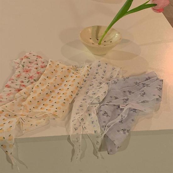 Повязка на голову, стильный цветочный принт, цветной женский платок, дорожная подставка для фото, платок из искусственного шелка, аксессуар для одежды