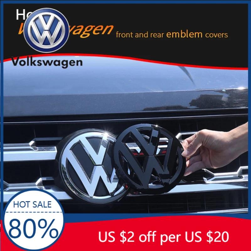 2026 Горячие Для VOLKSWAGEN VW Автомобильный Значок Накладки на Переднюю Решетку и Заднюю Крышку Багажника Наклейка 3D Декор Для VW MK6 8 Tiguan Arteon CC PAS