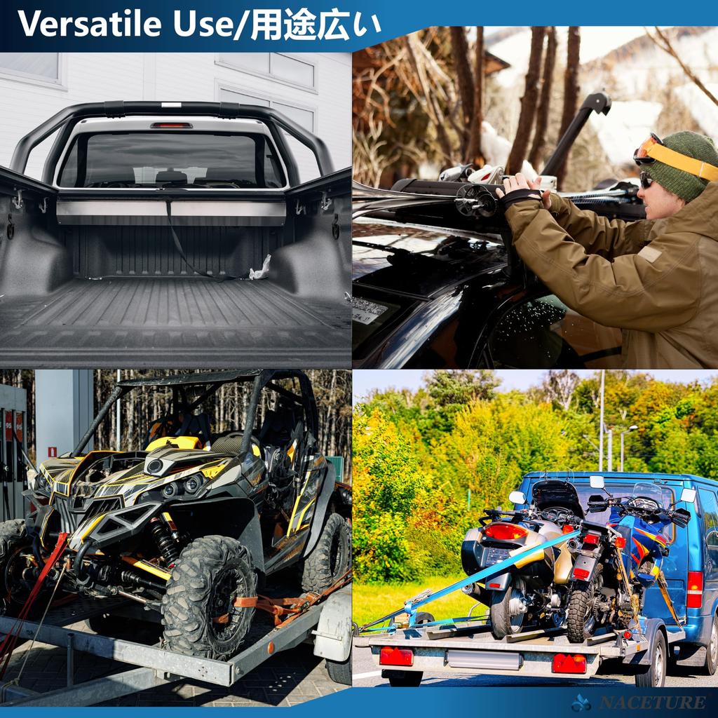 Мотоциклетный анкерный крюк Сверхпрочная сталь 20 шт. - Кольцо для крепежного ремня для мотоцикла