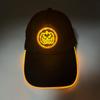 Fluorescent LED Fiber Optic Hat Neon Glowing Baseball Cap Dance Bar Party Supplies Hiphop Rap Hat Club Props Costume
