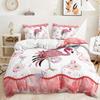 Bed Three-Piece Set Flamingo Series Quilt Cover Digital Printing Kit Two-Piece Set
