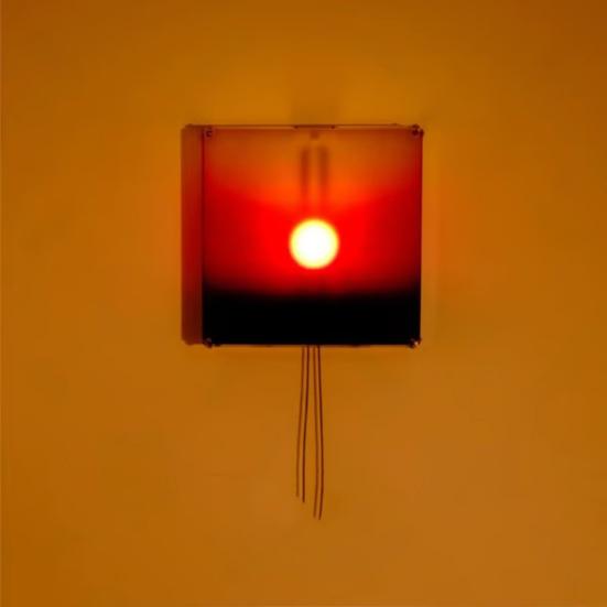 Настенный светильник «Восход» Ежедневные моменты спокойствия с ручным движением солнца