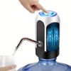 1pc Water Bottle Pump, Electric Water Bottle Pump, USB Rechargeable Automatic Drinking Water Pump for Universal 3-5 Gallon Bottles