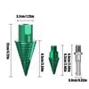 Round Shank Firewood Splitter Drill Bit Square Shank Woodworking Drill Bit  Woodworking