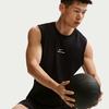 Men's Nike Tank Tops Men's Black/White Crew Neck Moderate Other