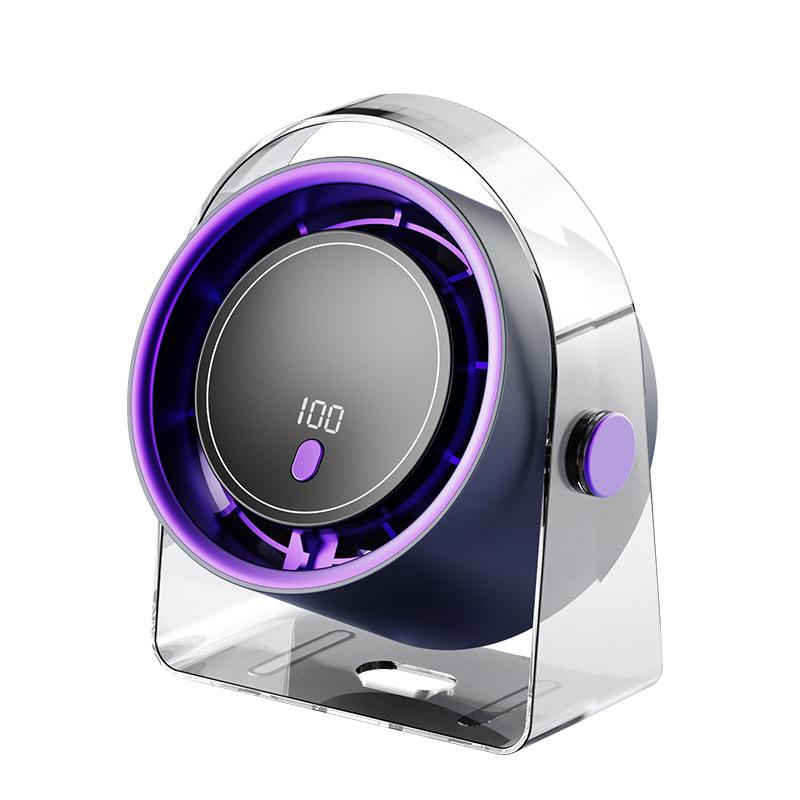 USB Rechargeable Desk & Clip Fan for Home, Office, Dorm – Compact Air Circulator