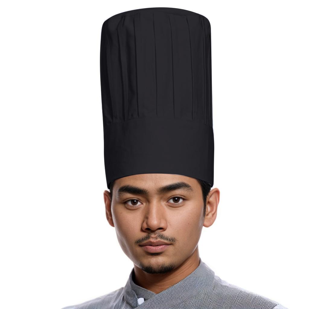 Знаменитая шляпа шеф-повара, кондитерская, тканевая шляпа, рабочая шляпа, плиссированная шляпа