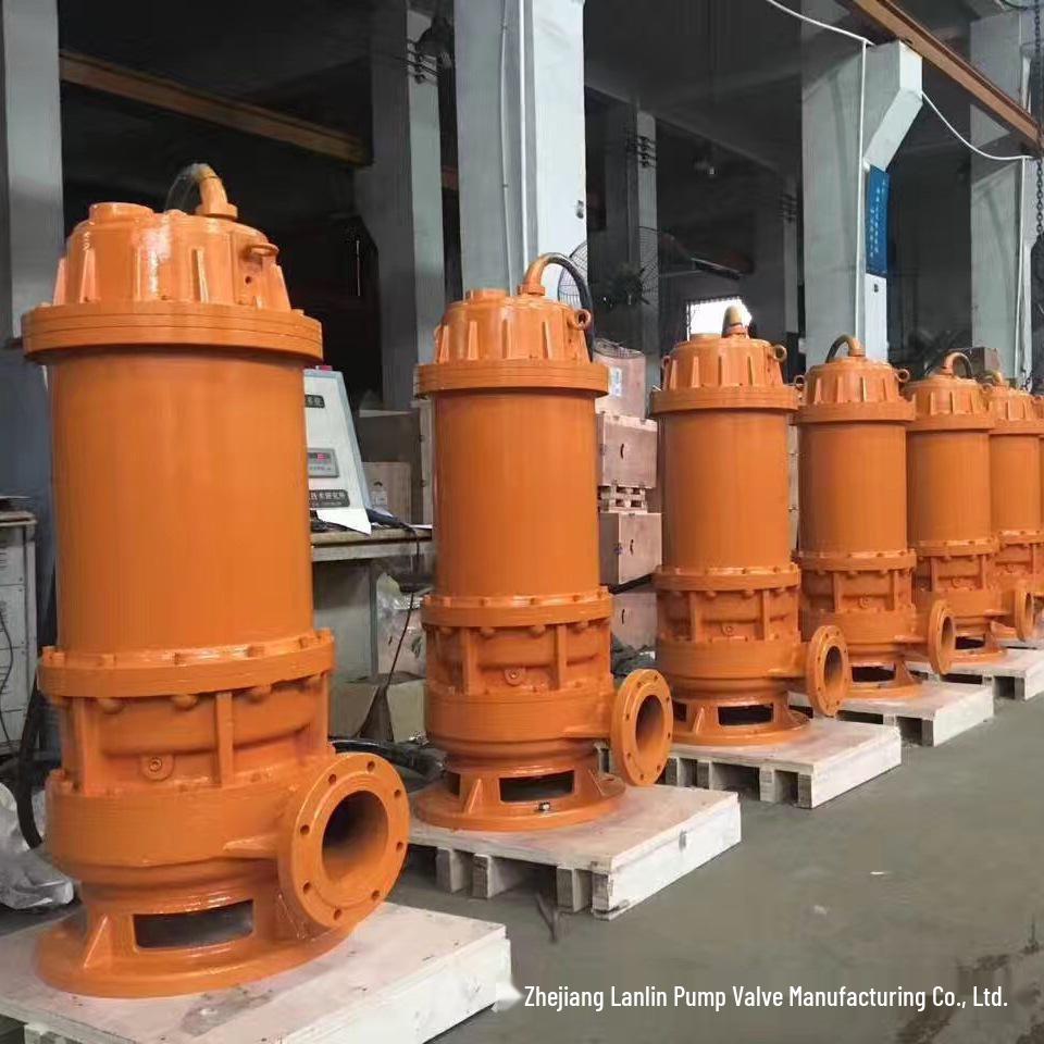 65WQ25-30 Non-Clogging 4kW Submersible Sewage Discharge Electric Pump