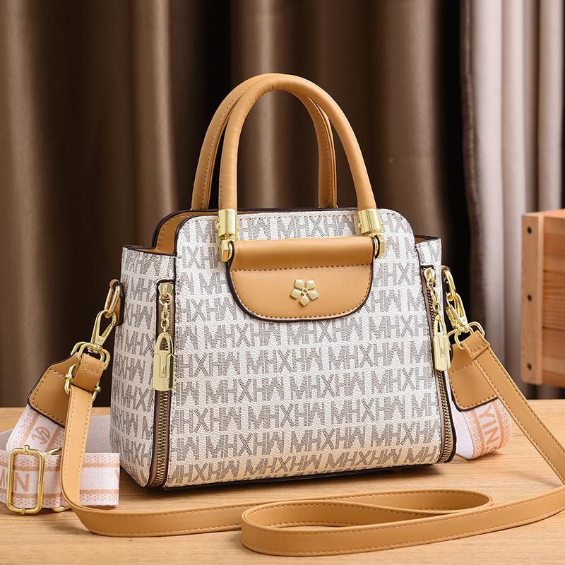 Новая персонализированная женская сумка с принтом, универсальная сумка через плечо на одно плечо, дизайнерская классическая сумка через плечо с принтом