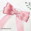 2.5CM Floral Gift Box Polyester Ribbon, 'Just for You' English Letter Cake DIY Bow