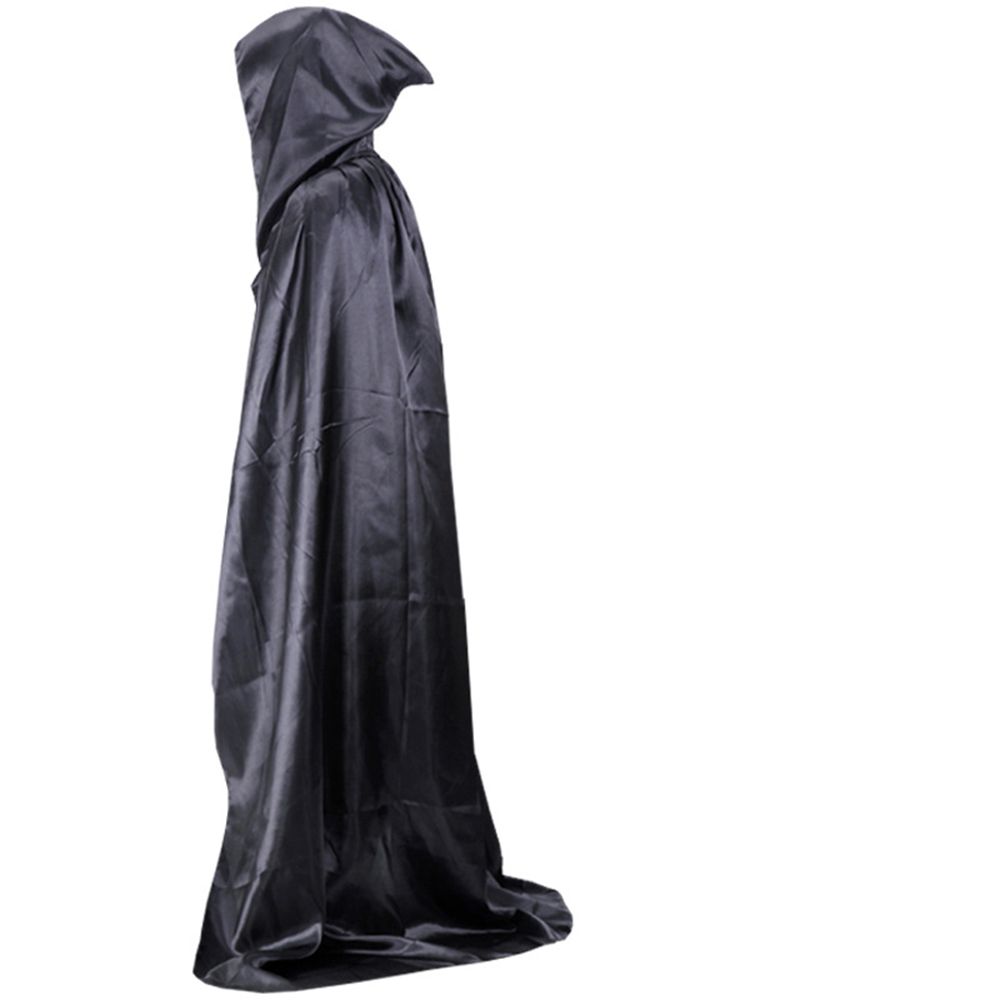 Крутой многоцелевой карнавальный взрослый костюм дьявола-волшебника, плащ с капюшоном, пальто для вечеринки, плащ мрачного жнеца